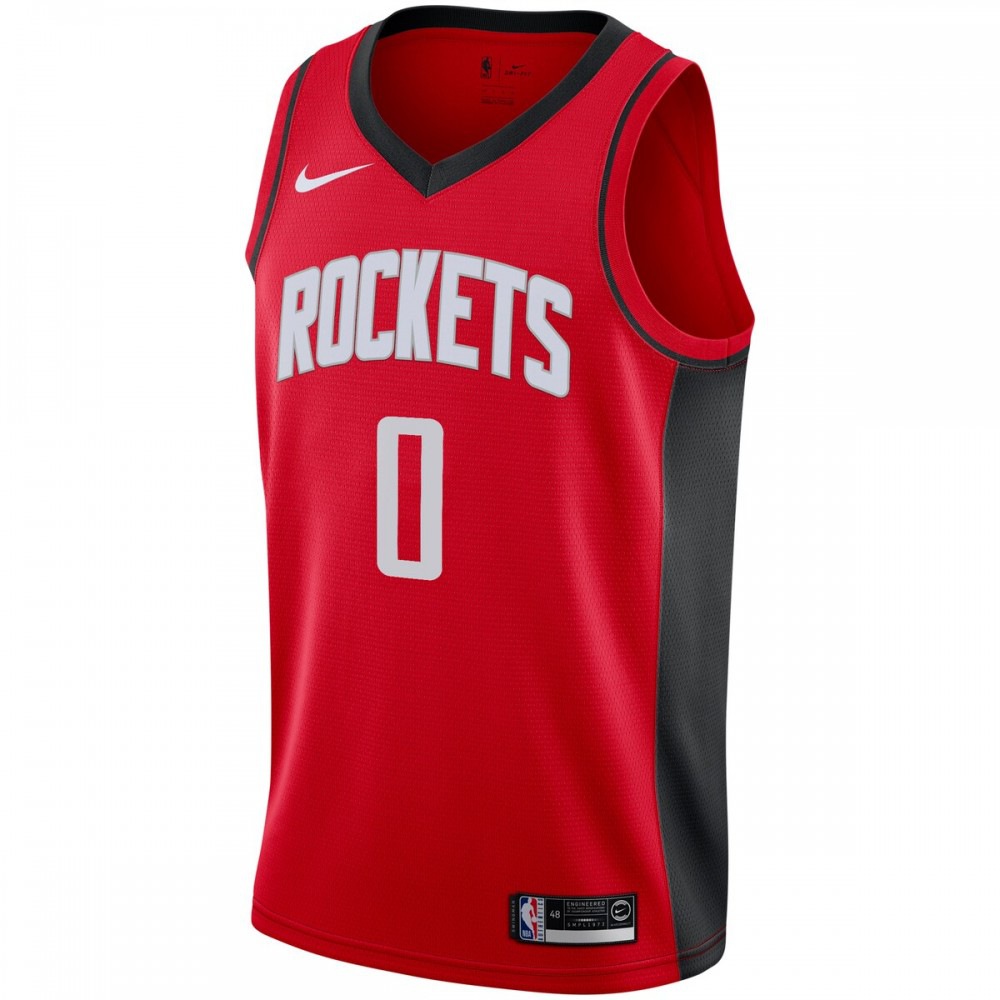 Jalen Green Houston Rockets 2021 NBA Draft First Round Pick Swingman Jersey Red - Icon Edition-Pro Kit Vault | Brand New 26/27 Sports Jerseys